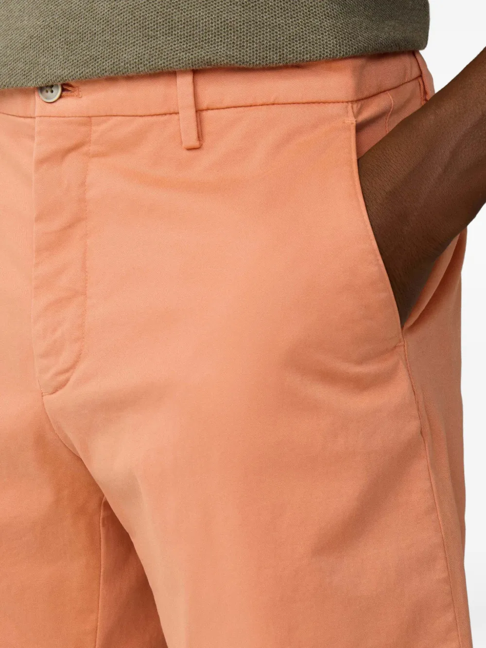 Hackett London Sanderson chino shorts Oranje