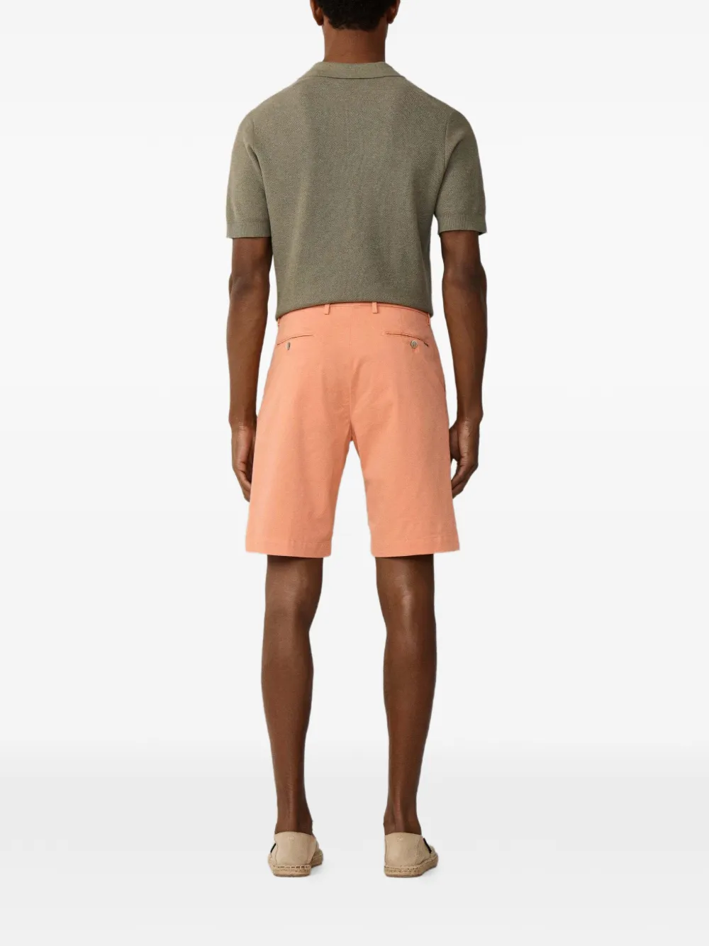 Hackett London Sanderson chino shorts Oranje