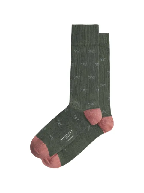 Hackett London Icon jacquard socks