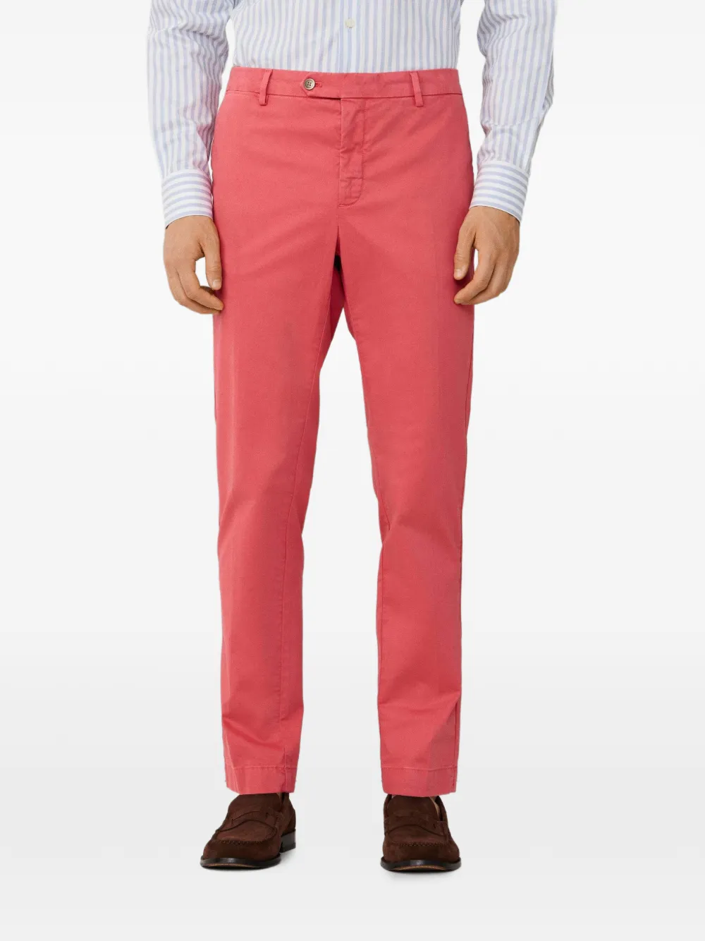 Hackett London Kensington Hose mit schmalem Schnitt - Rot