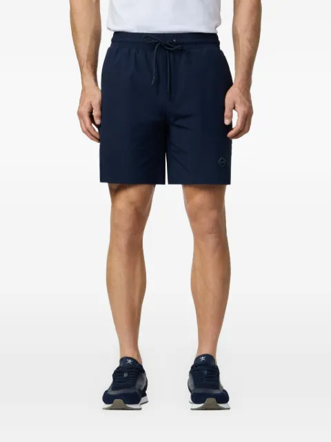 Hackett London logo-patch drawstring shorts
