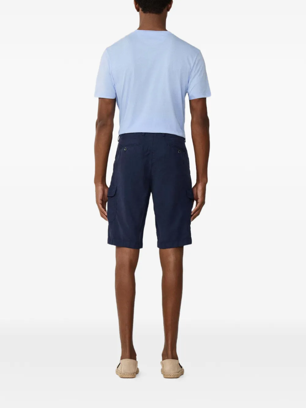 Hackett Sanderson Cargo Shorts In Blue