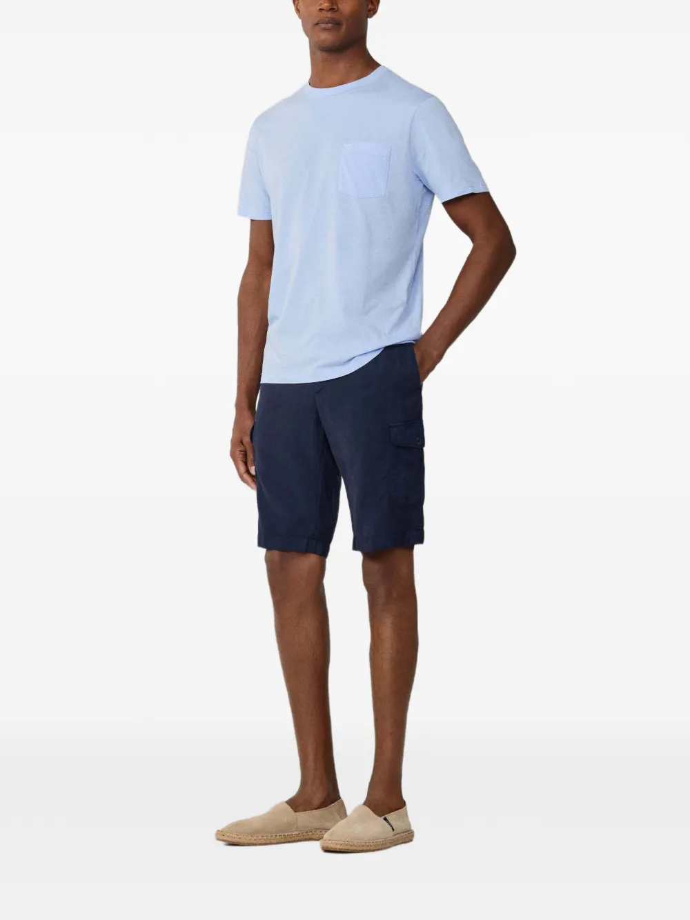 Hackett Sanderson Cargo Shorts In Blue