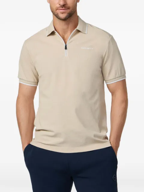 Hackett London logo-embroidered polo shirt