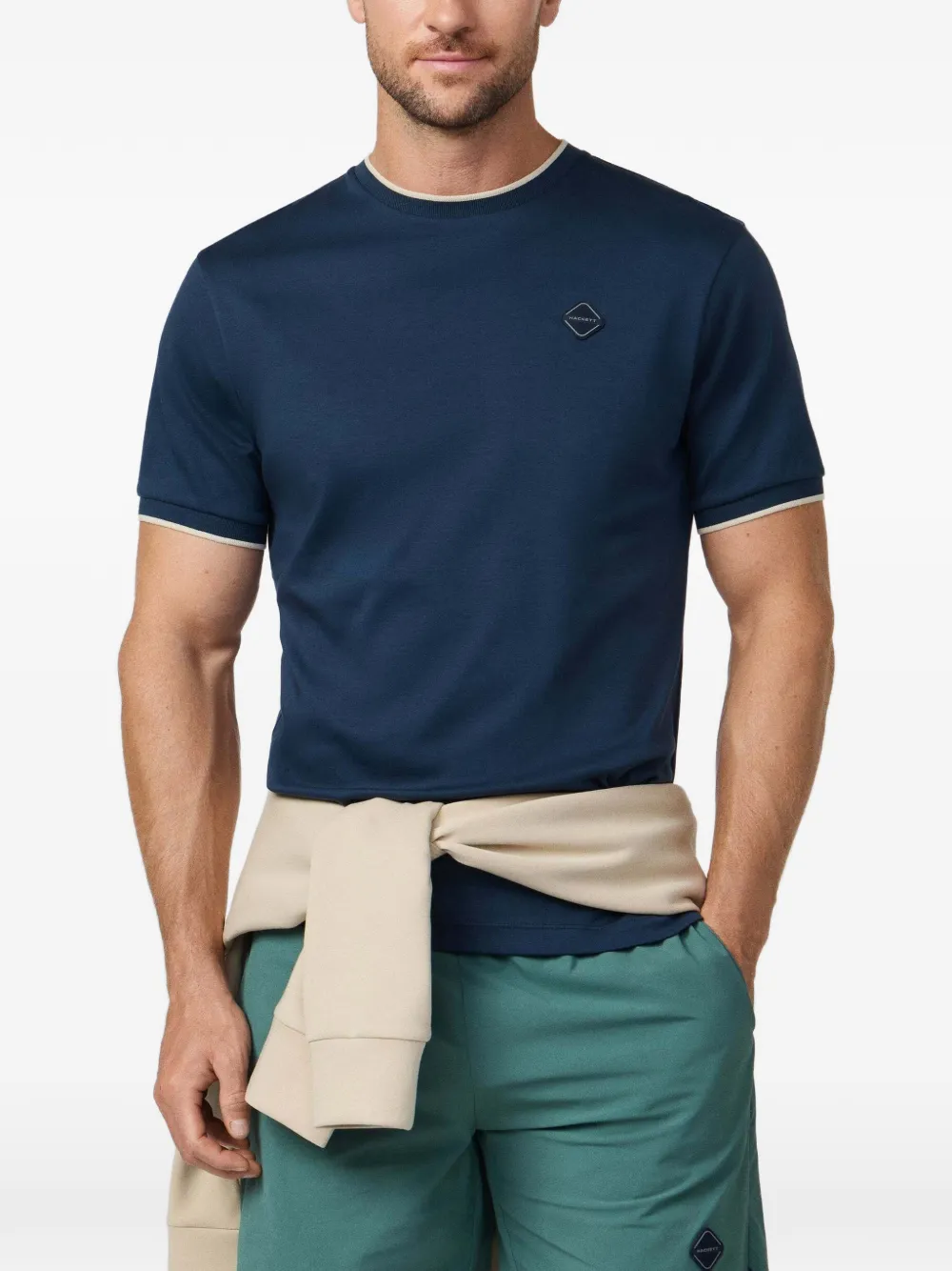 Hackett London HSport T-shirt met korte mouwen Blauw