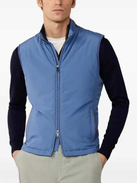 Hackett London Windsor vest med lynlås