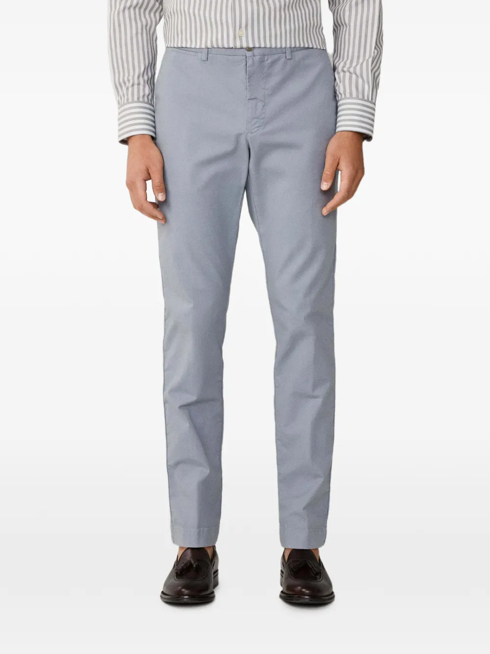 Hackett London Stückgefärbte Kensington Chino - Blau