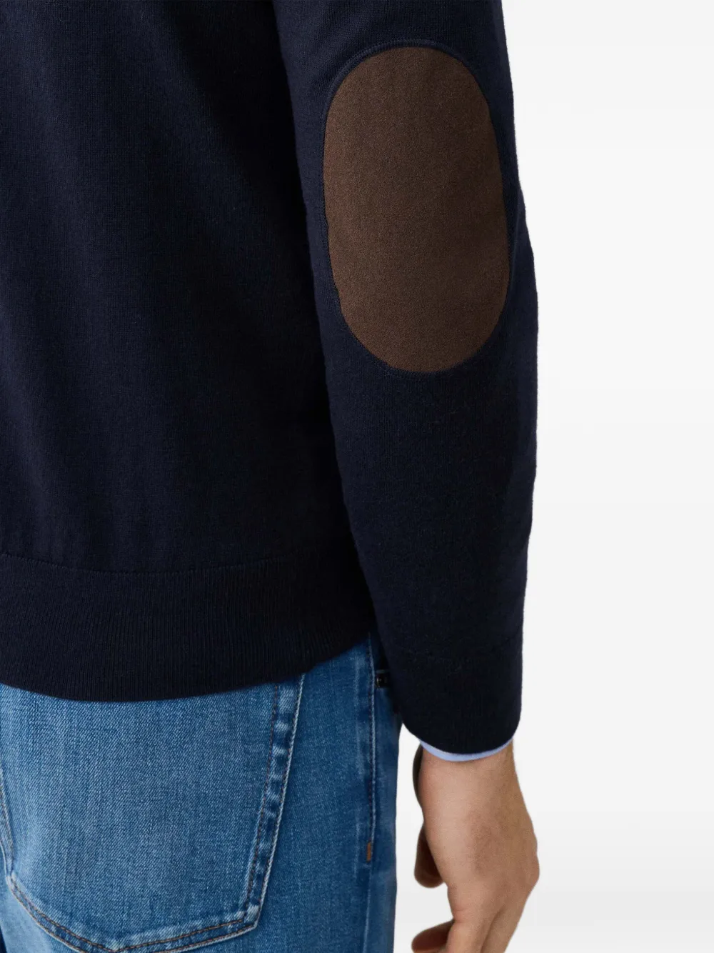 Hackett London Trui met V-hals Blauw