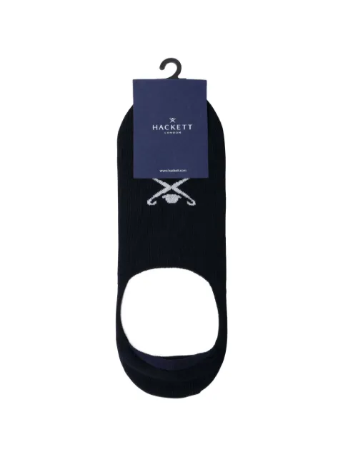 Hackett London no-show logo-print socks set (set of two)