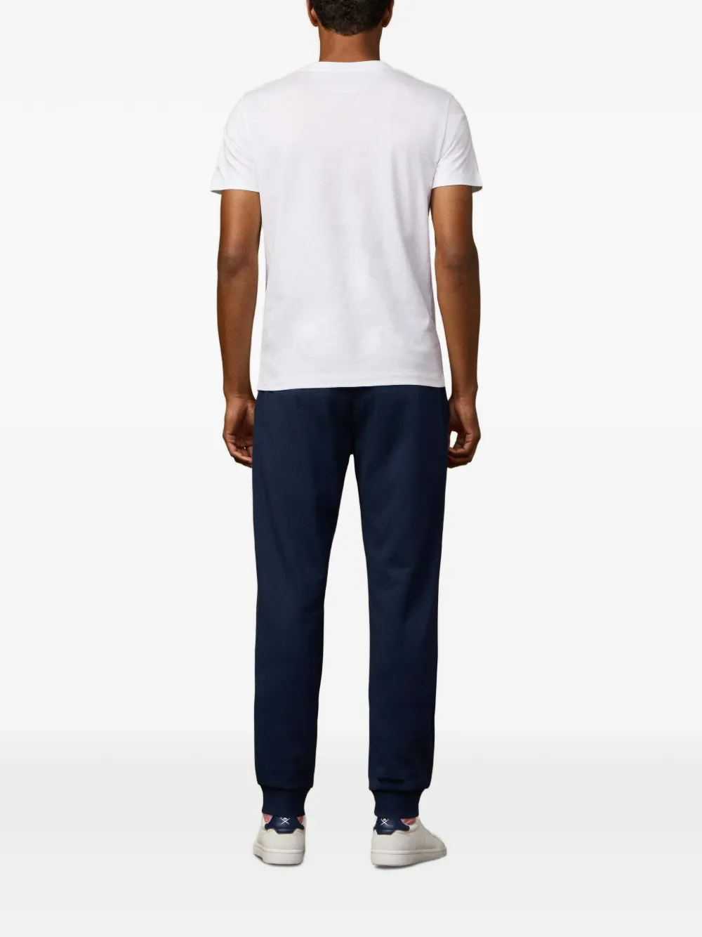 Hackett London Rowing Club T-shirt met print Wit