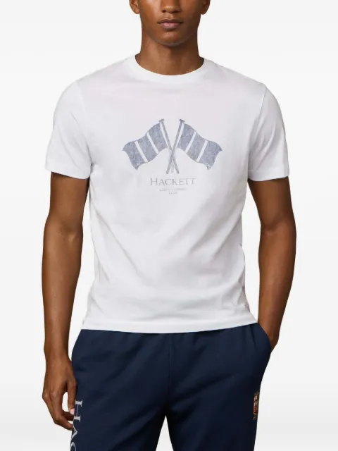 Hackett London Rowing Club print T-shirt