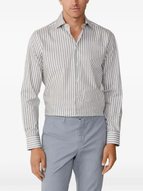 Hackett London Bengal melange stripe shirt