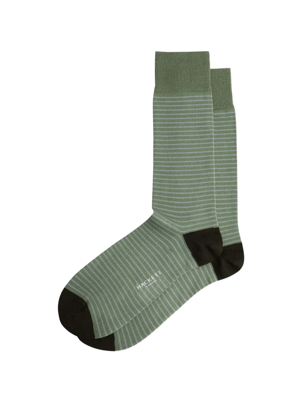 Hackett London striped-pattern socks | Green | Image 1
