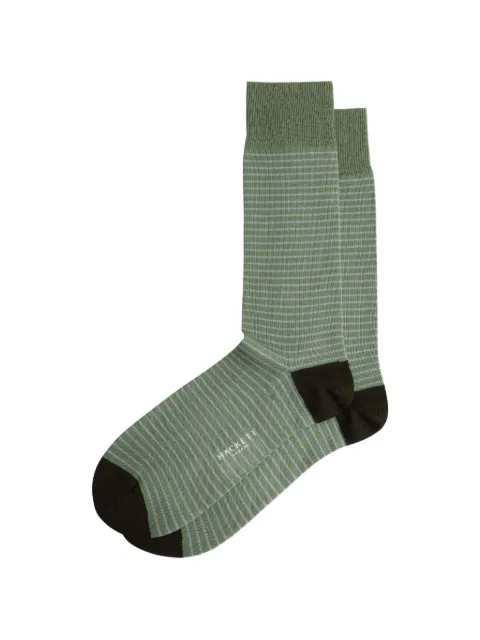 Hackett London striped-pattern socks