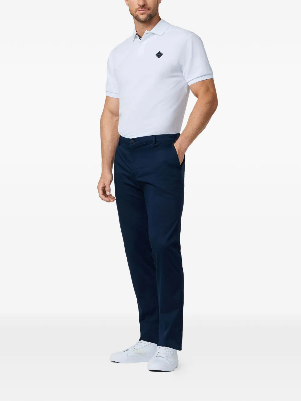 Hackett Commuter Trousers In Blue