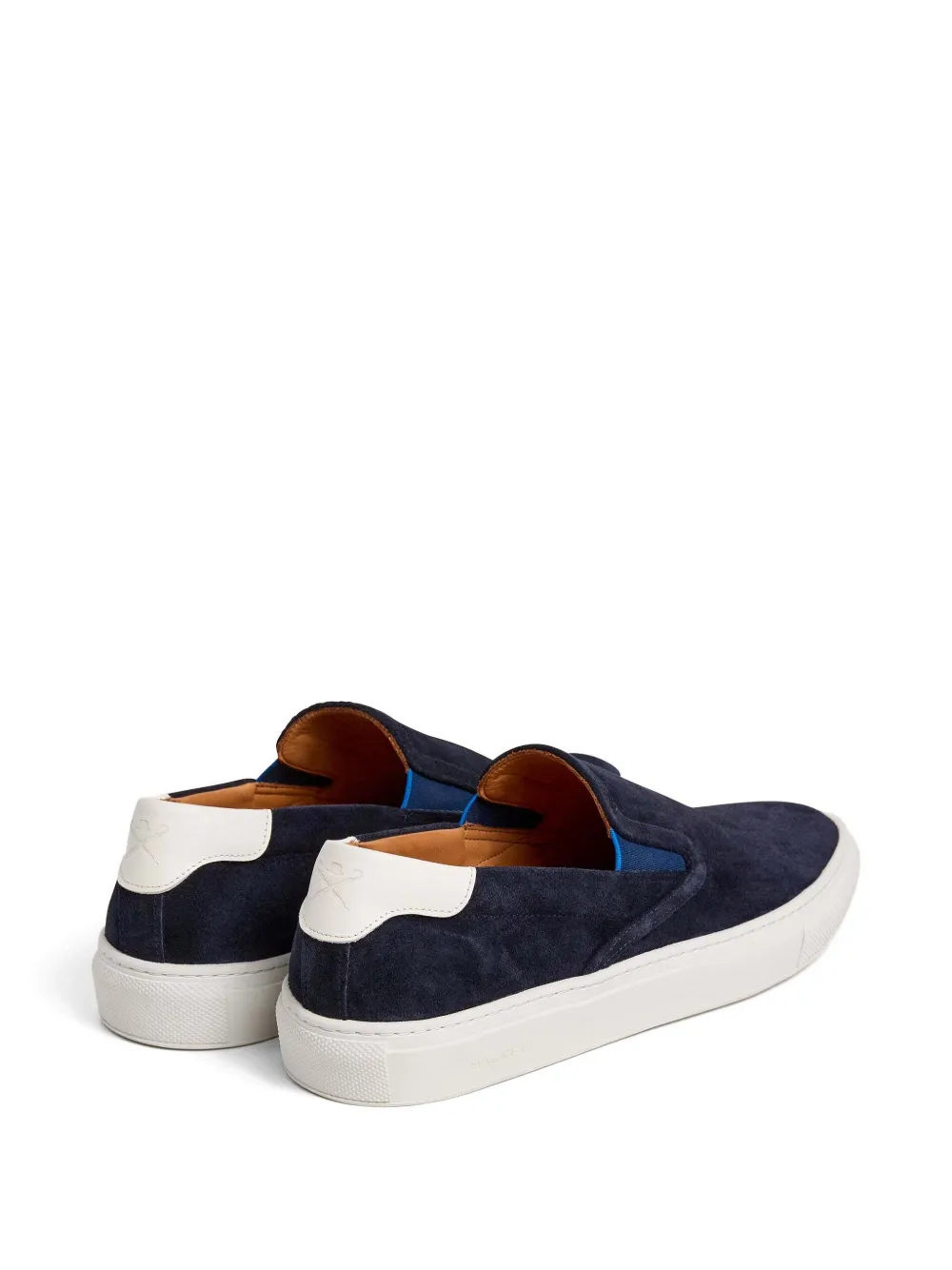 Hackett London Idol slip-on sneakers Blauw