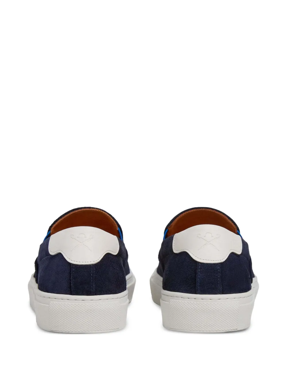 Hackett London Idol slip-on sneakers Blauw