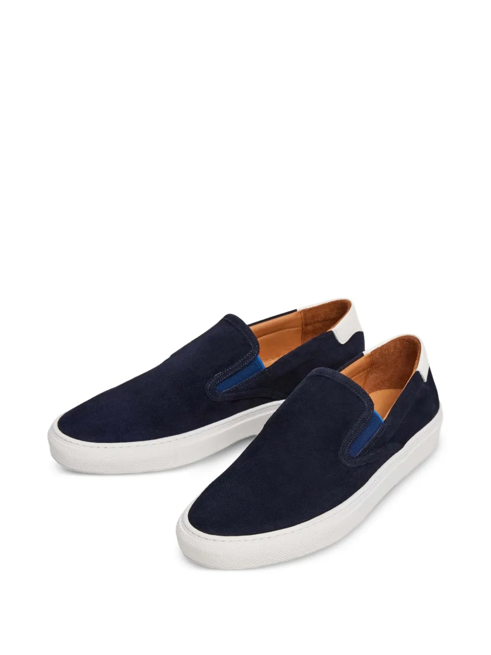 Hackett London Idol slip-on sneakers Blauw