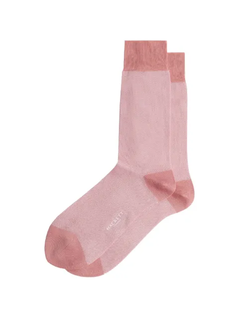 Hackett London jacquard-knit birdseye-pattern socks