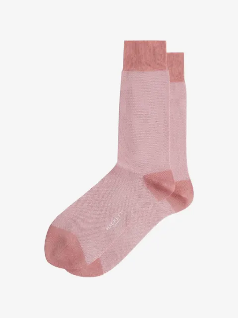 Hackett London jacquard-knit birdseye-pattern socks