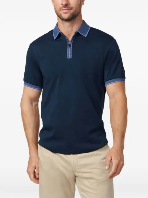 Hackett London рубашка поло на молнии