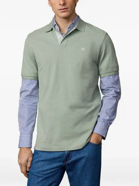 Hackett London Heritage H stripe-trim polo shirt