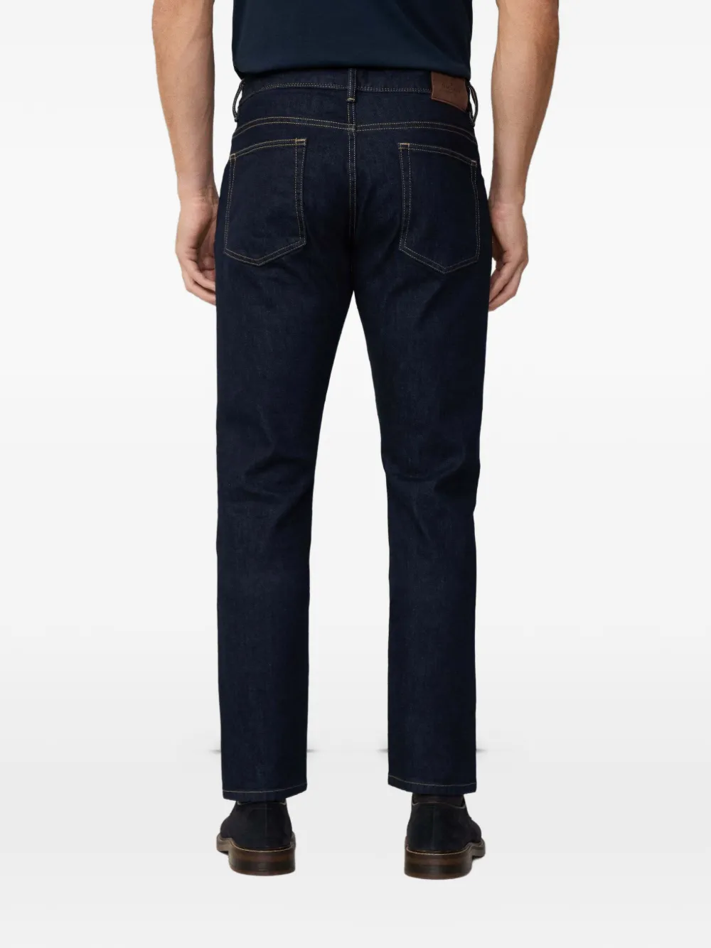 Hackett London Belt-loop Pocket Jeans In Blue