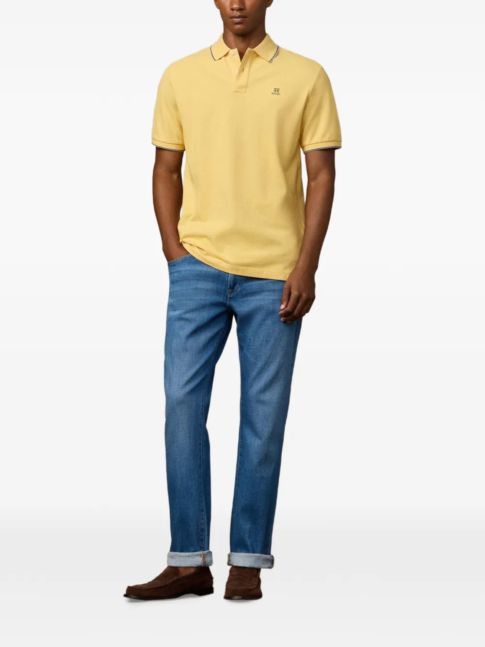Hackett London Newburg klassieke jeans Blauw