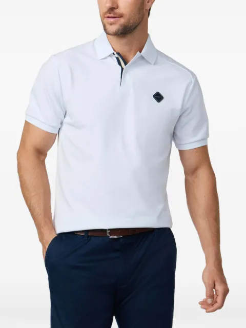 Hackett London playera tipo polo con distintivo de logo