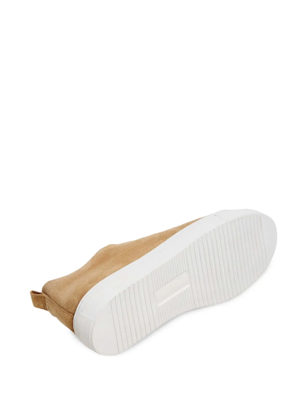 Hackett London Vision suède slip-on sneakers Beige