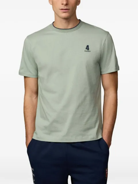 Hackett London t-shirt brodé à col montant