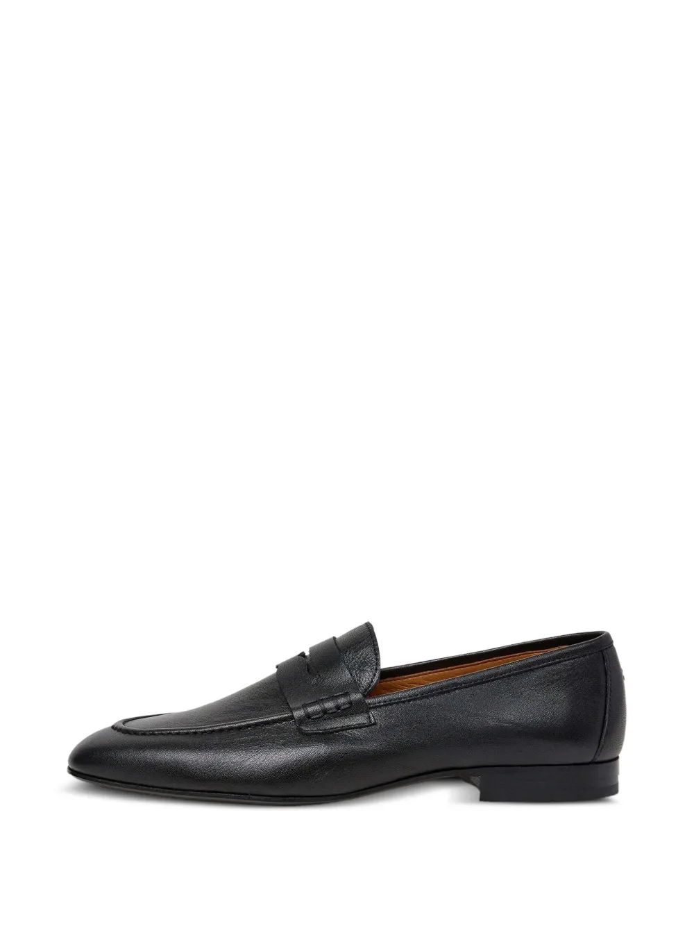 Hackett London Regal Saddle leren loafers Zwart