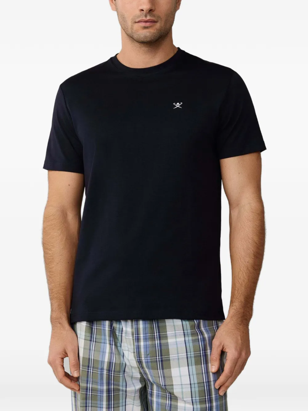 Hackett London Geruite katoenen pyjama Blauw