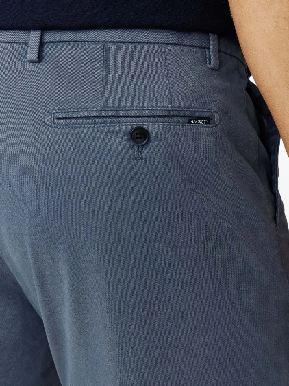 Hackett London Sanderson getailleerde chino shorts Blauw