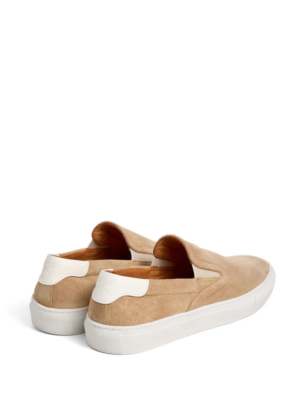 Hackett London Idol slip-on sneakers Beige