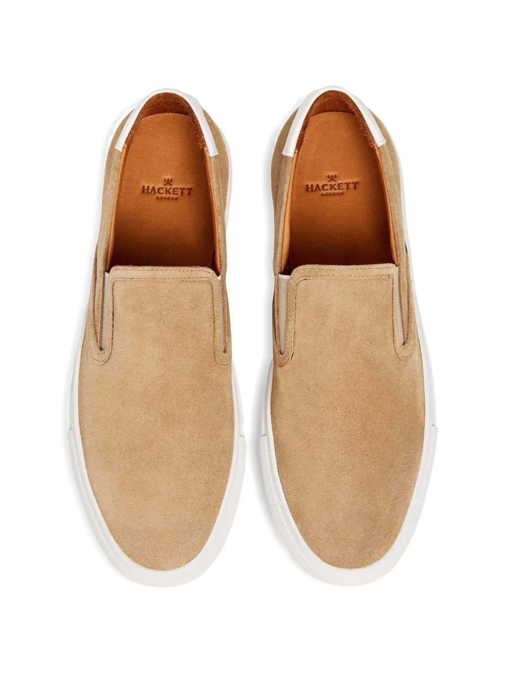 Hackett London Idol slip-on sneakers Beige