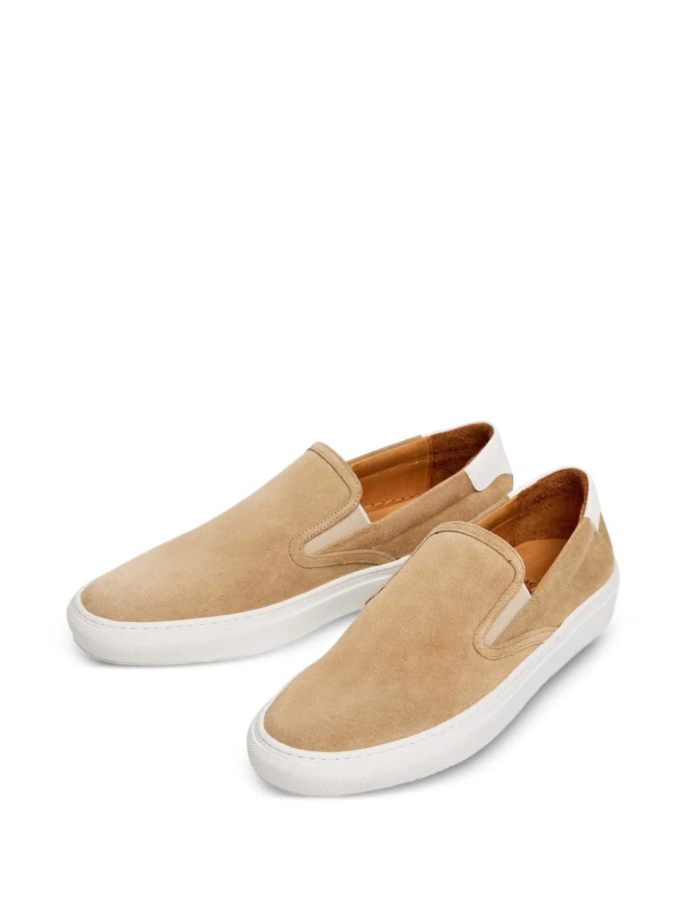 Hackett London Idol slip-on sneakers Beige