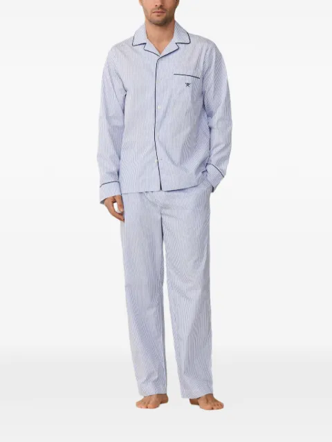Hackett striped cotton pajamas set 