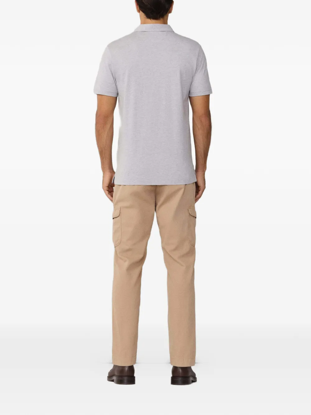 Hackett London Poloshirt met korte mouwen Grijs