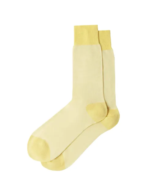 Hackett London jacquard birds-eye socks