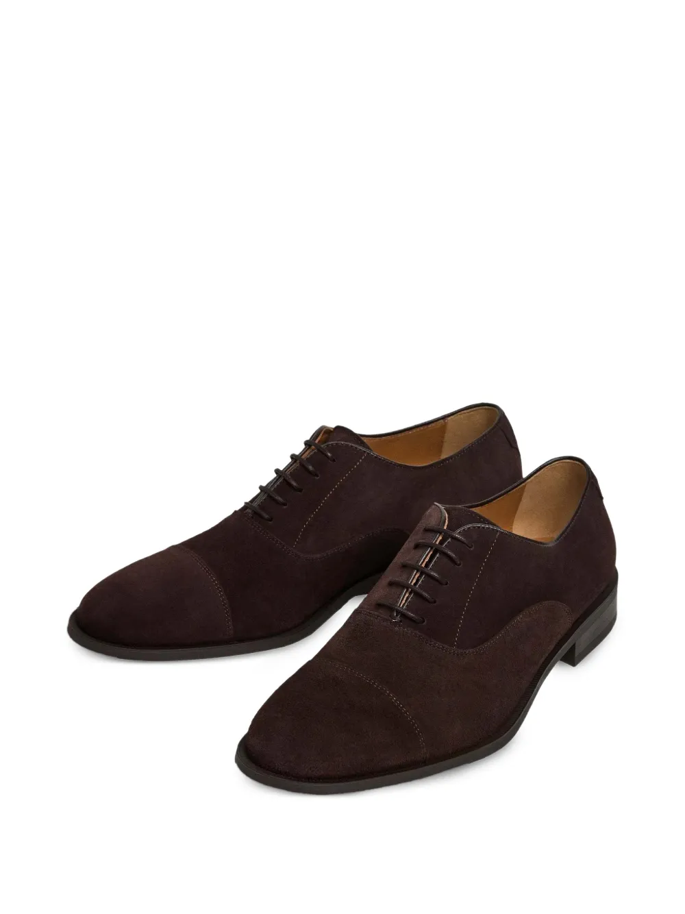 Hackett London Suède Oxford schoenen Bruin