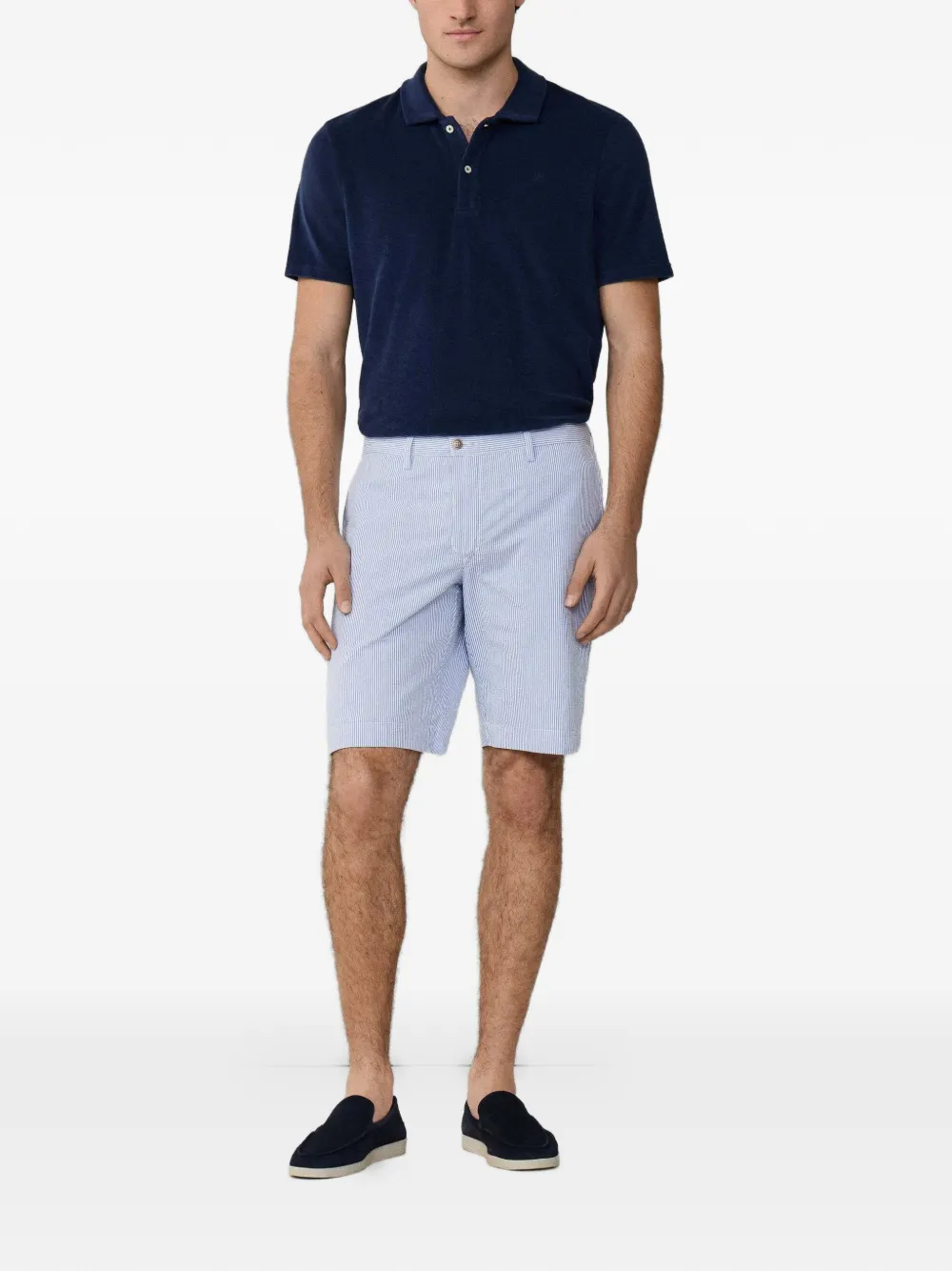 Hackett London Sanderson omkeerbare shorts Wit
