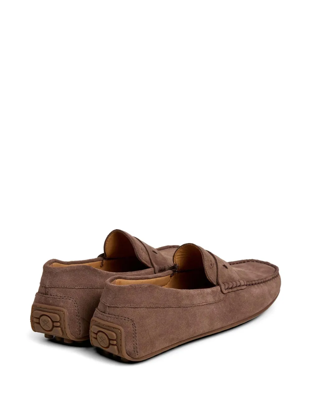 Hackett London Driver Saddle loafers Bruin