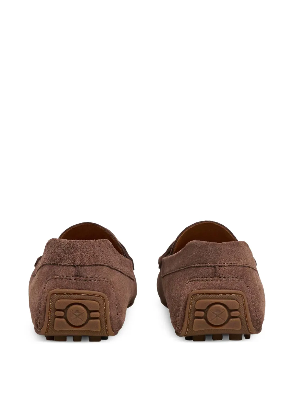 Hackett London Driver Saddle loafers Bruin