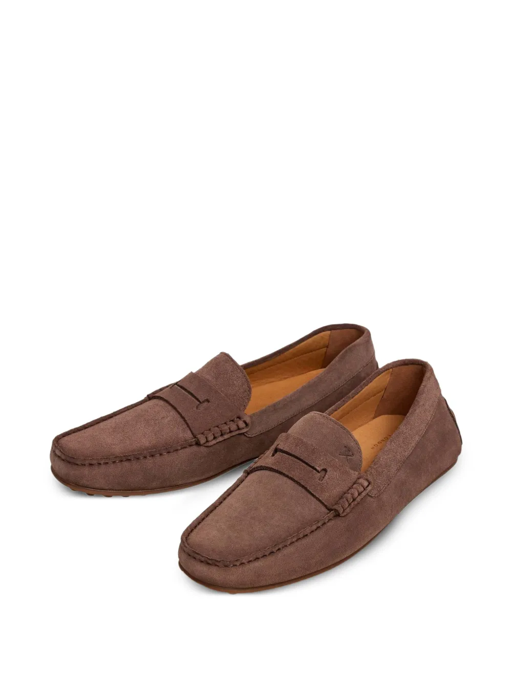 Hackett London Driver Saddle loafers Bruin
