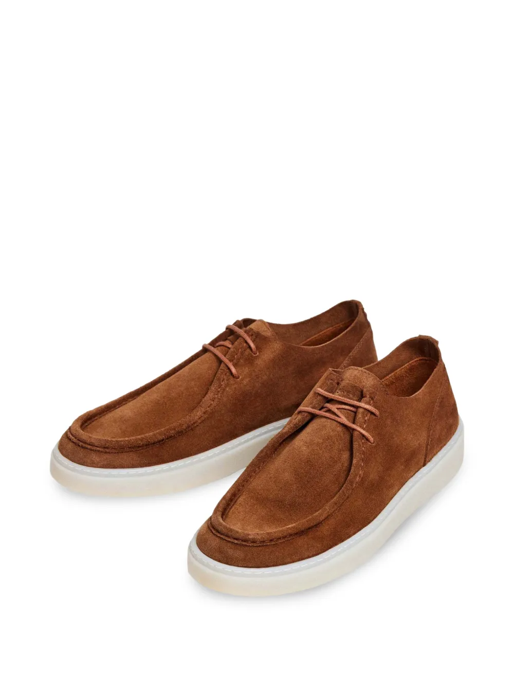 Hackett London Suède bootschoenen Bruin