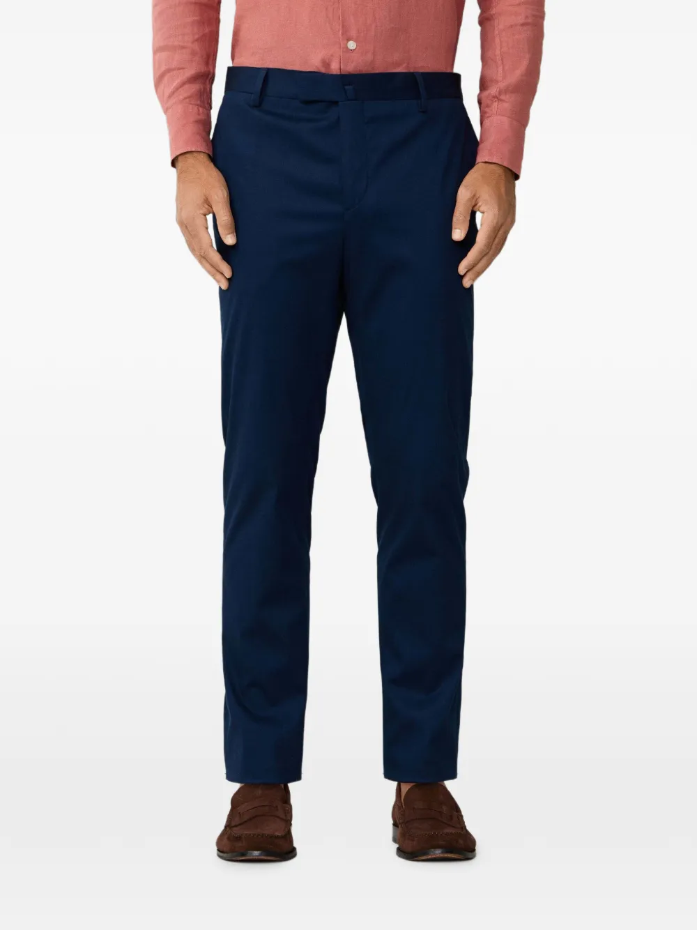 Hackett London Kensington Hose mit schmalem Schnitt - Blau