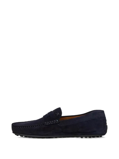Hackett London Driver Saddle suede loafers
