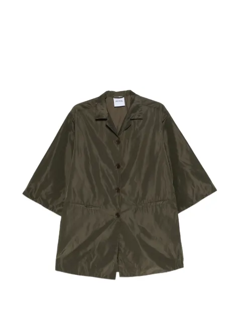 ASPESI button-fastening short-sleeve coat