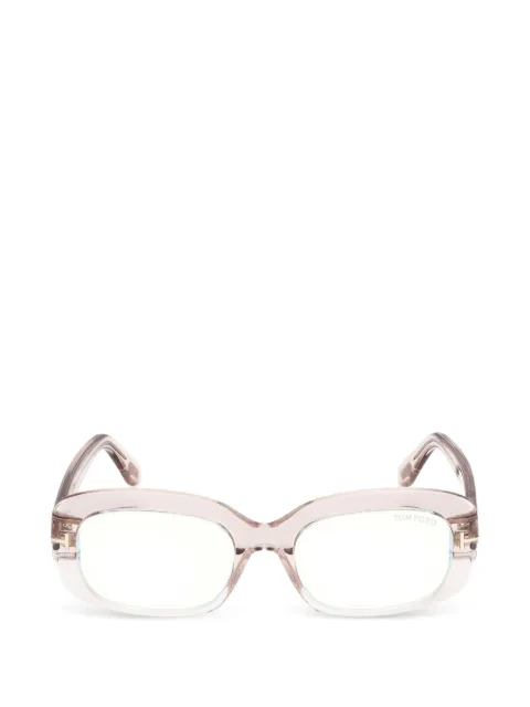 TOM FORD Eyewear T-logo rectangle-frame glasses
